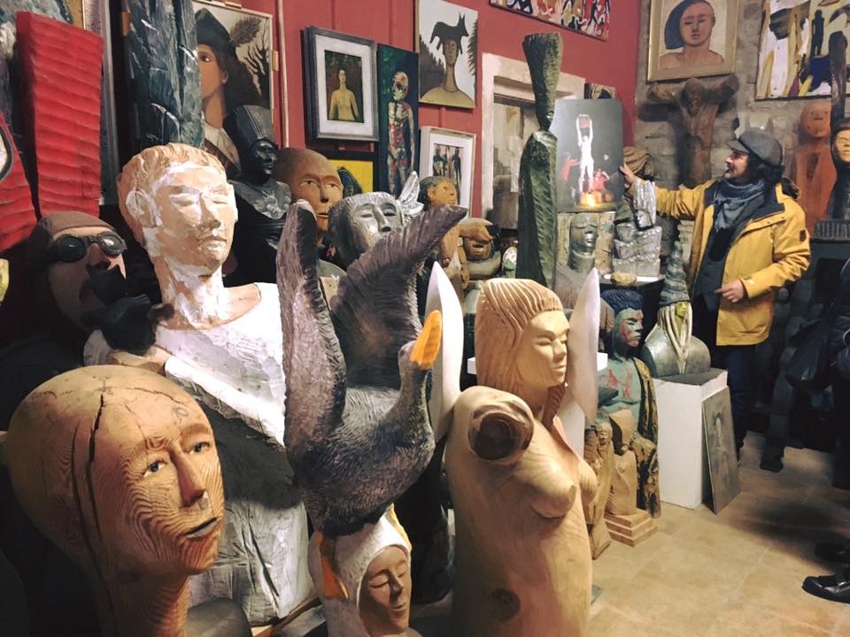 studio dell'artista paolo figar gorizia