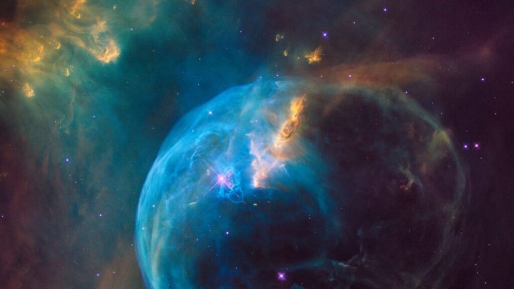 nebula della nasa nello spazio